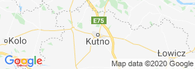 Kutno map